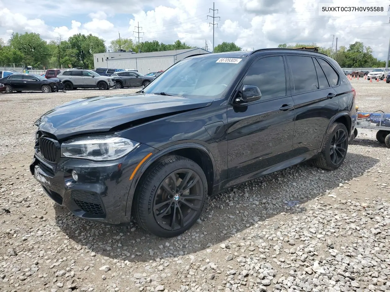 2017 BMW X5 Xdr40E VIN: 5UXKT0C37H0V95588 Lot: 56709305