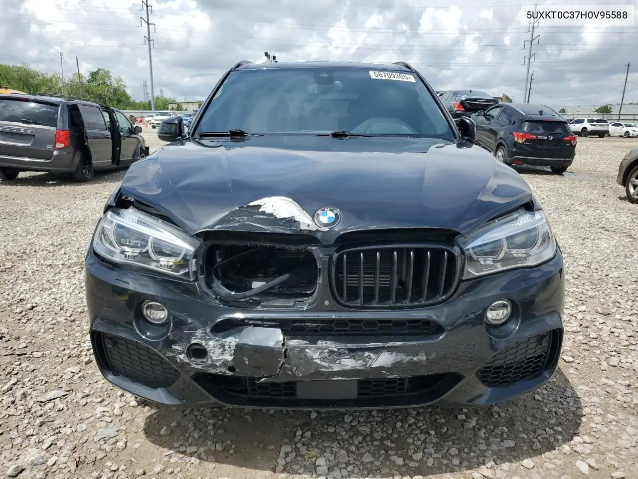 2017 BMW X5 Xdr40E VIN: 5UXKT0C37H0V95588 Lot: 56709305