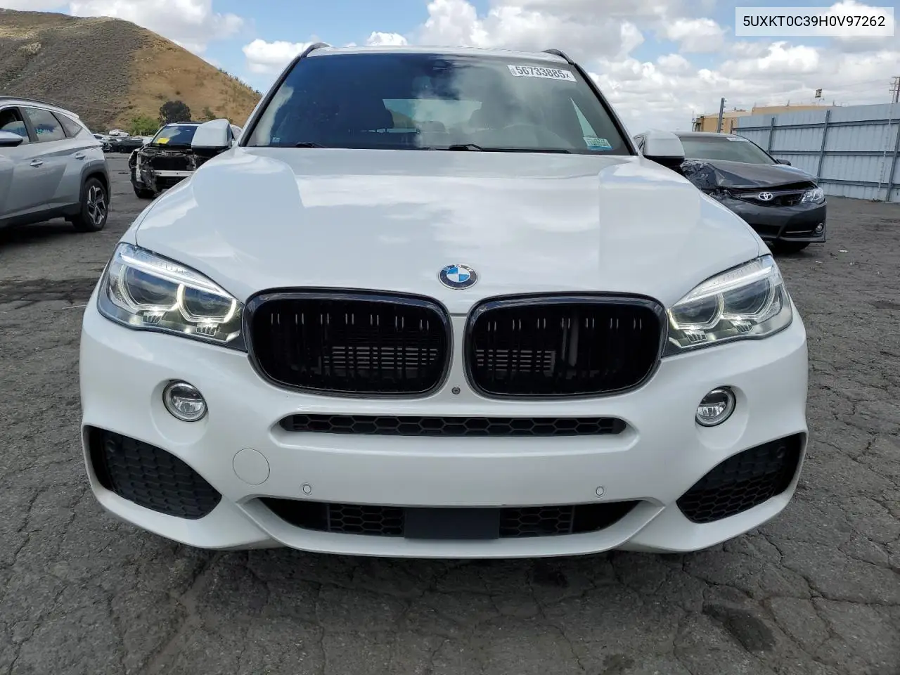 2017 BMW X5 Xdr40E VIN: 5UXKT0C39H0V97262 Lot: 56733885
