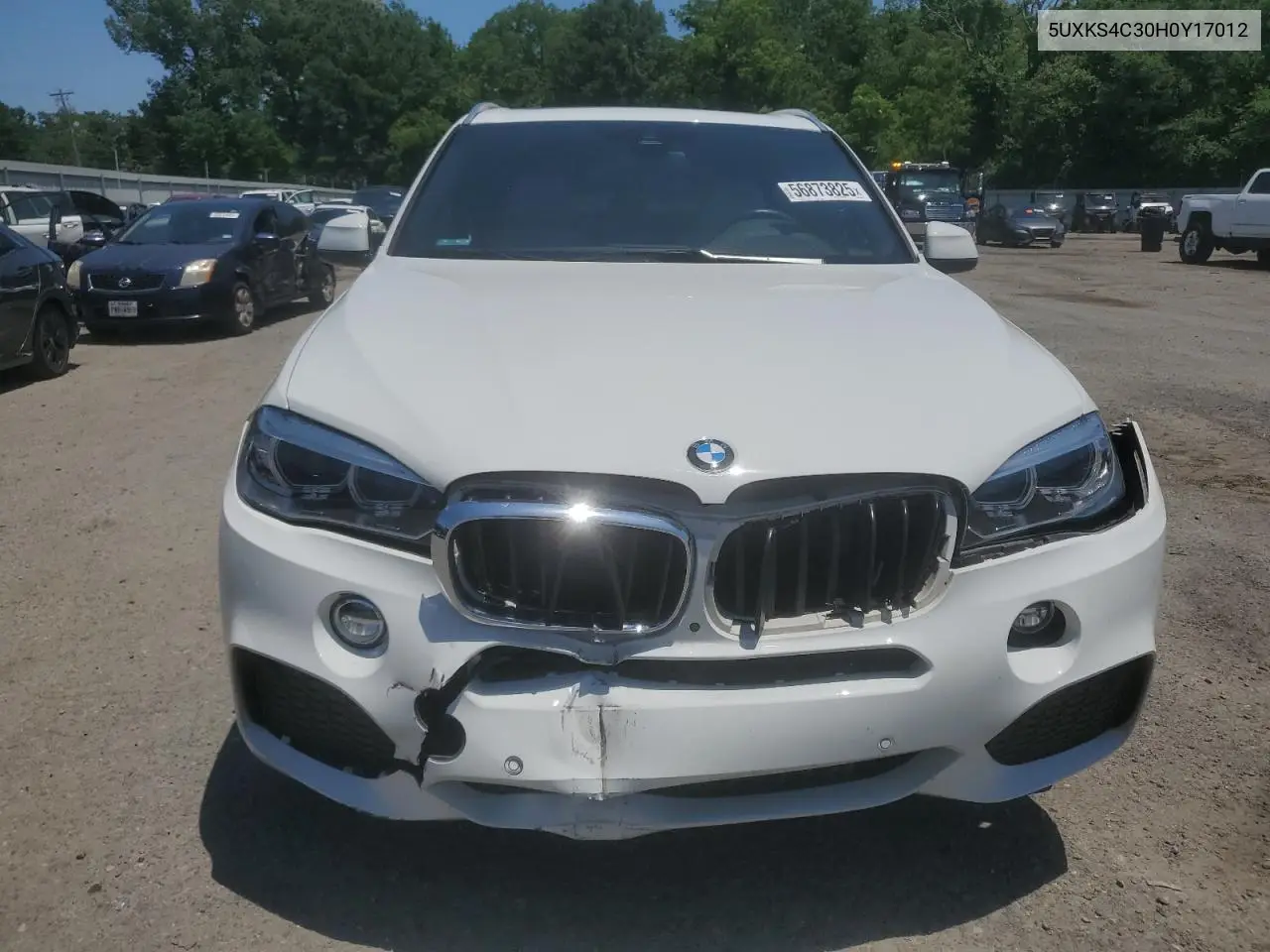 2017 BMW X5 xDrive35D VIN: 5UXKS4C30H0Y17012 Lot: 56873825