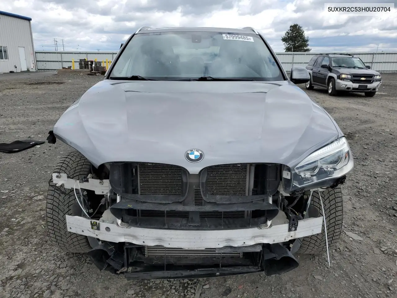 2017 BMW X5 Sdrive35I VIN: 5UXKR2C53H0U20704 Lot: 57099485