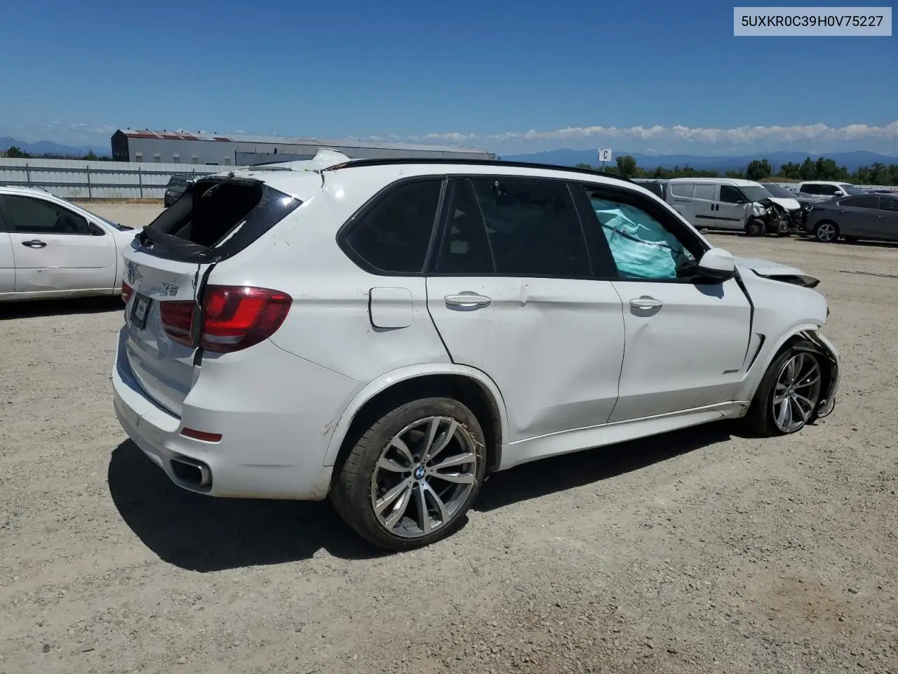 2017 BMW X5 xDrive35I VIN: 5UXKR0C39H0V75227 Lot: 58003665