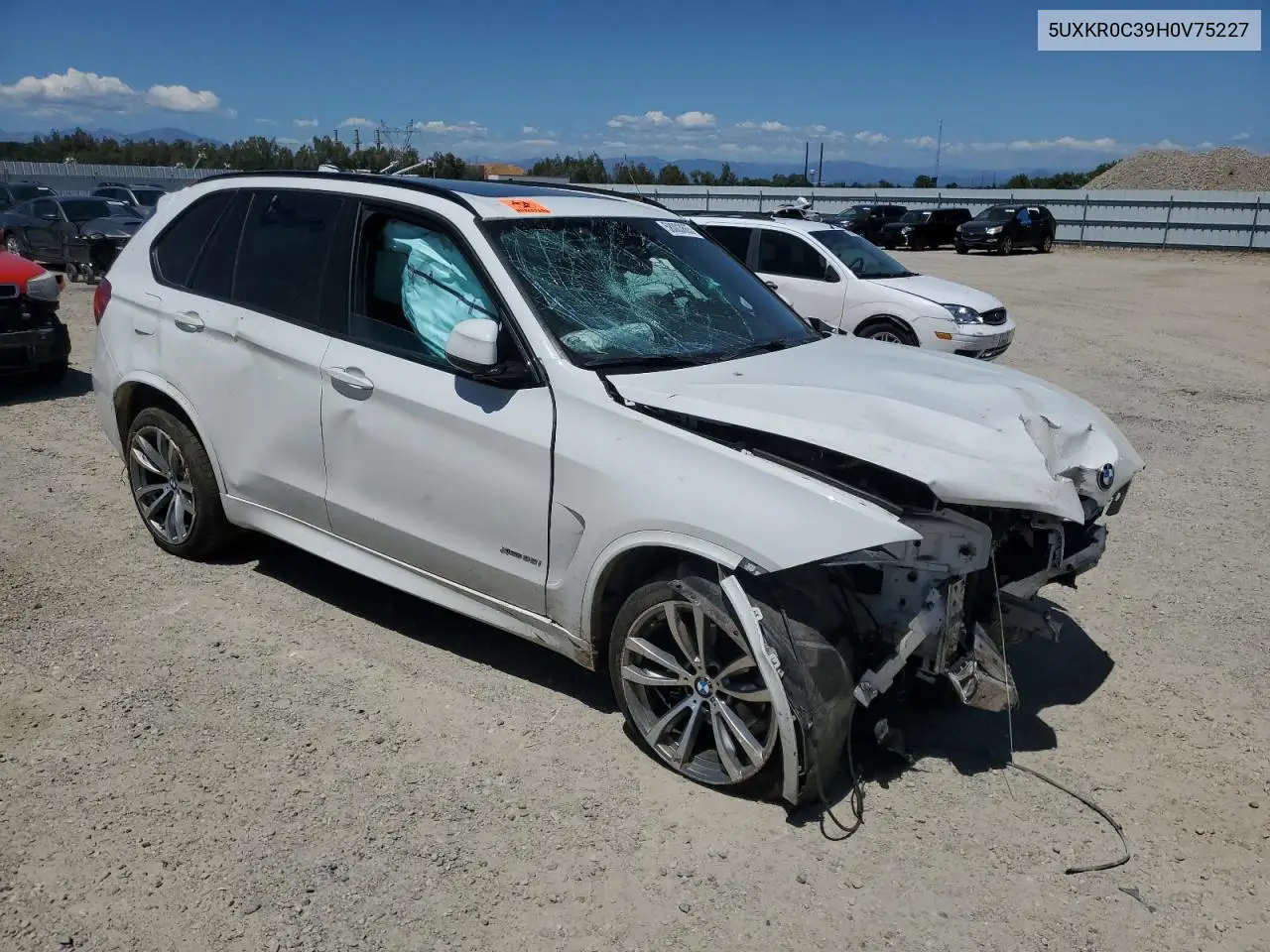 2017 BMW X5 xDrive35I VIN: 5UXKR0C39H0V75227 Lot: 58003665