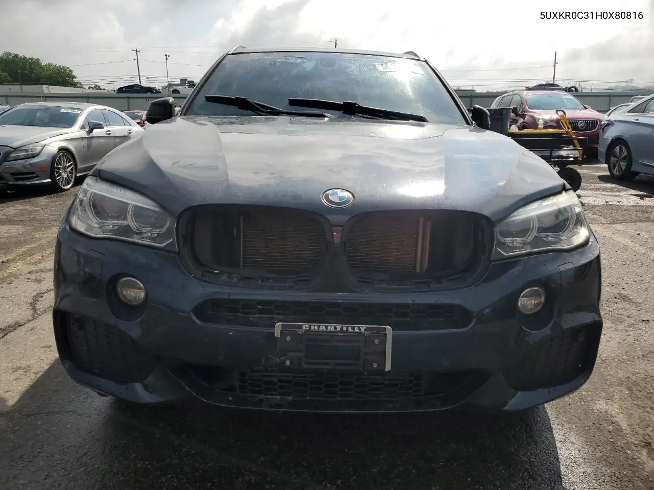 2017 BMW X5 xDrive35I VIN: 5UXKR0C31H0X80816 Lot: 58615435