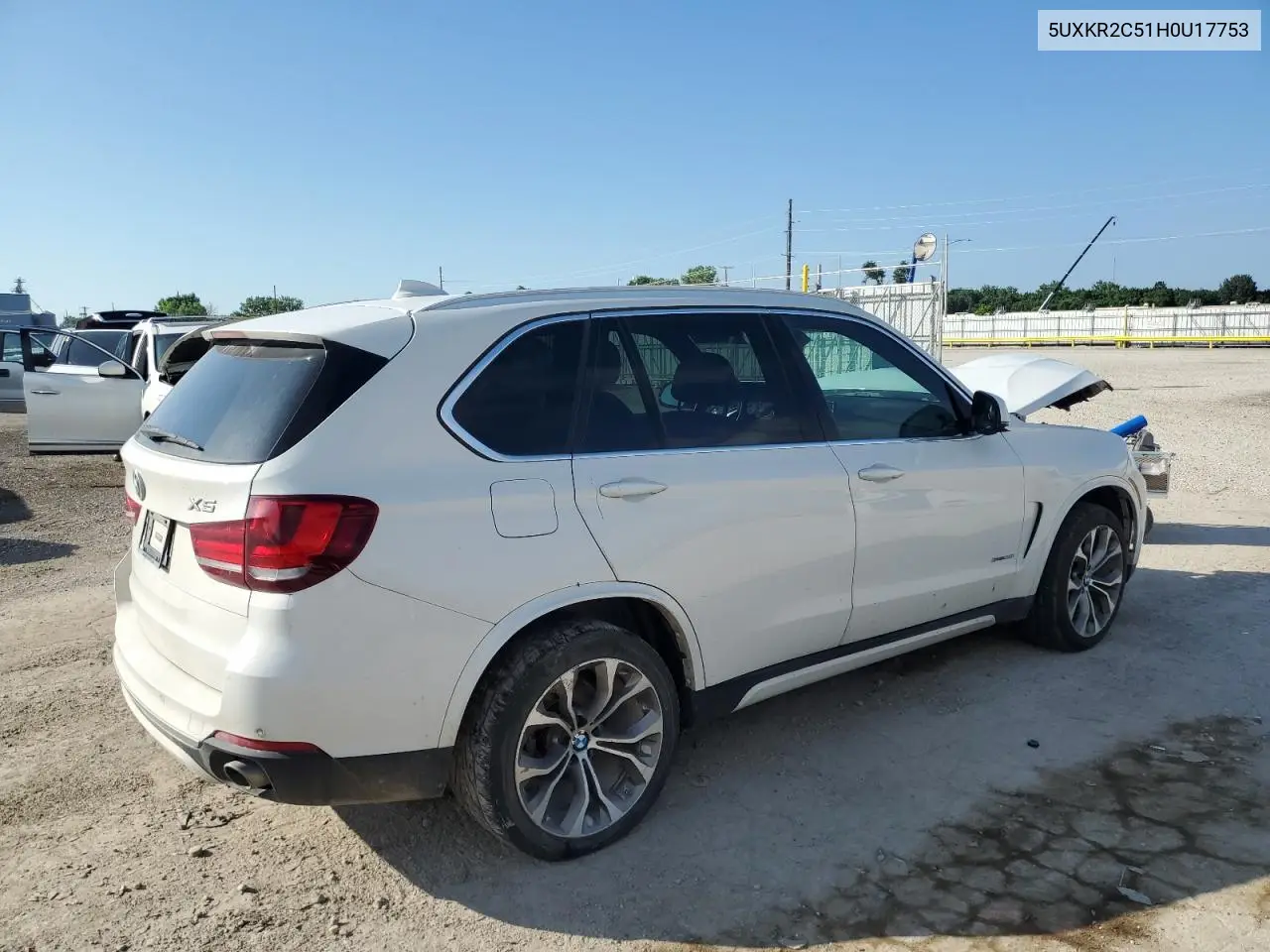 2017 BMW X5 Sdrive35I VIN: 5UXKR2C51H0U17753 Lot: 58737905