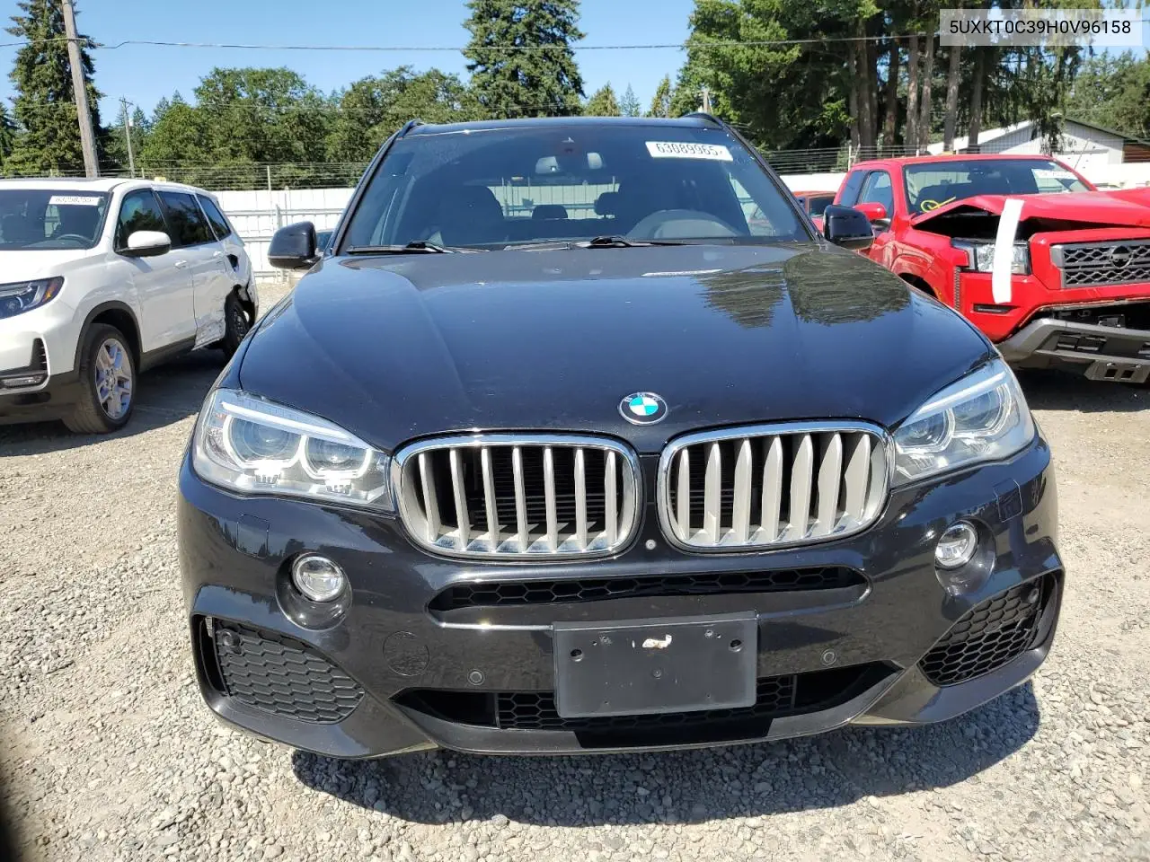 2017 BMW X5 Xdr40E VIN: 5UXKT0C39H0V96158 Lot: 63089965