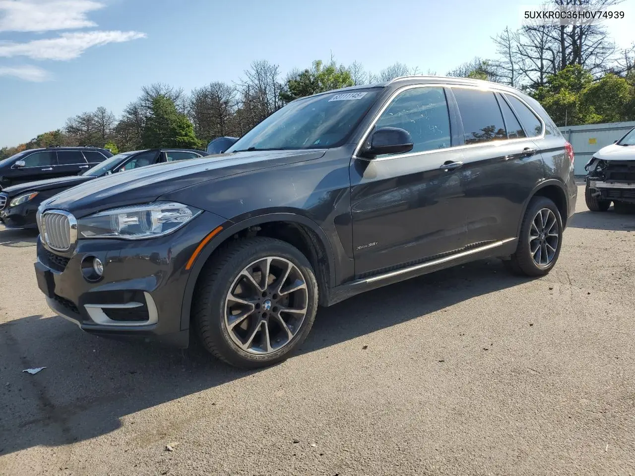 2017 BMW X5 xDrive35I VIN: 5UXKR0C36H0V74939 Lot: 63111145