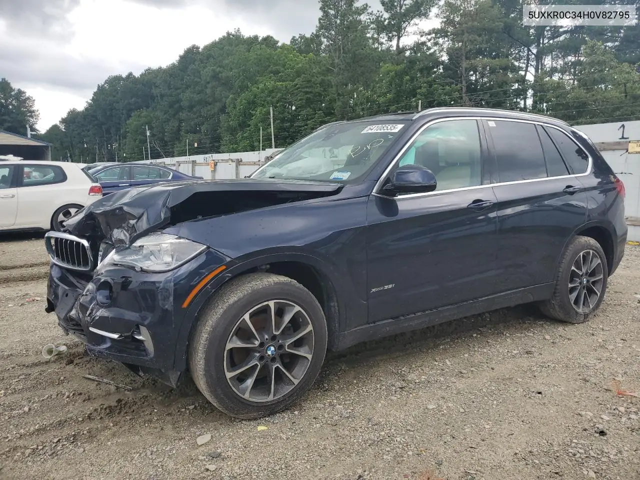 2017 BMW X5 xDrive35I VIN: 5UXKR0C34H0V82795 Lot: 64108535