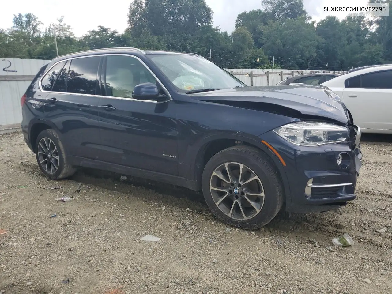 2017 BMW X5 xDrive35I VIN: 5UXKR0C34H0V82795 Lot: 64108535