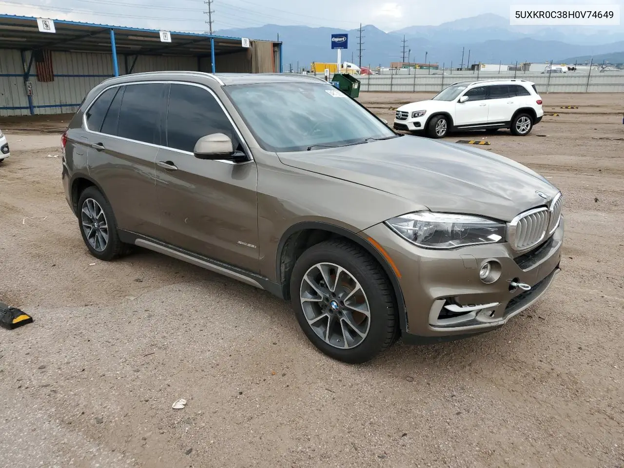 2017 BMW X5 xDrive35I VIN: 5UXKR0C38H0V74649 Lot: 64813565