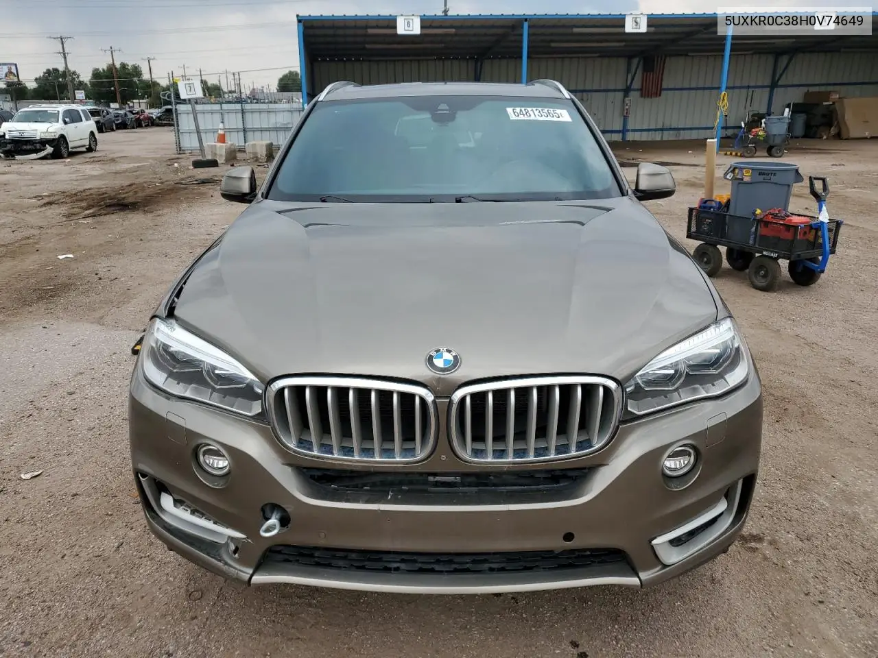 2017 BMW X5 xDrive35I VIN: 5UXKR0C38H0V74649 Lot: 64813565
