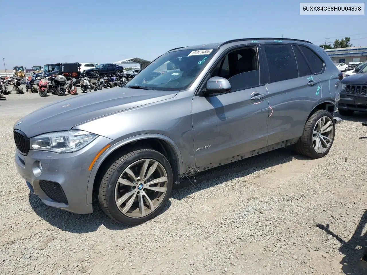 2017 BMW X5 xDrive35D VIN: 5UXKS4C38H0U04898 Lot: 65161465