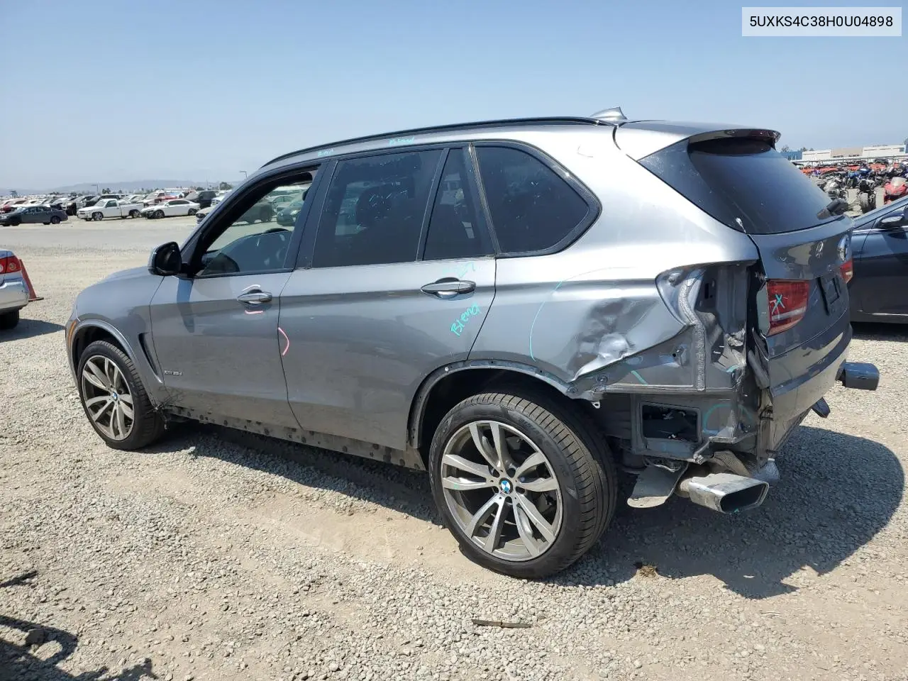 2017 BMW X5 xDrive35D VIN: 5UXKS4C38H0U04898 Lot: 65161465