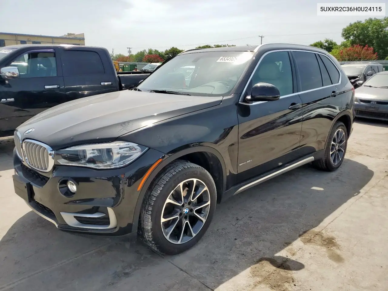 2017 BMW X5 Sdrive35I VIN: 5UXKR2C36H0U24115 Lot: 65349655