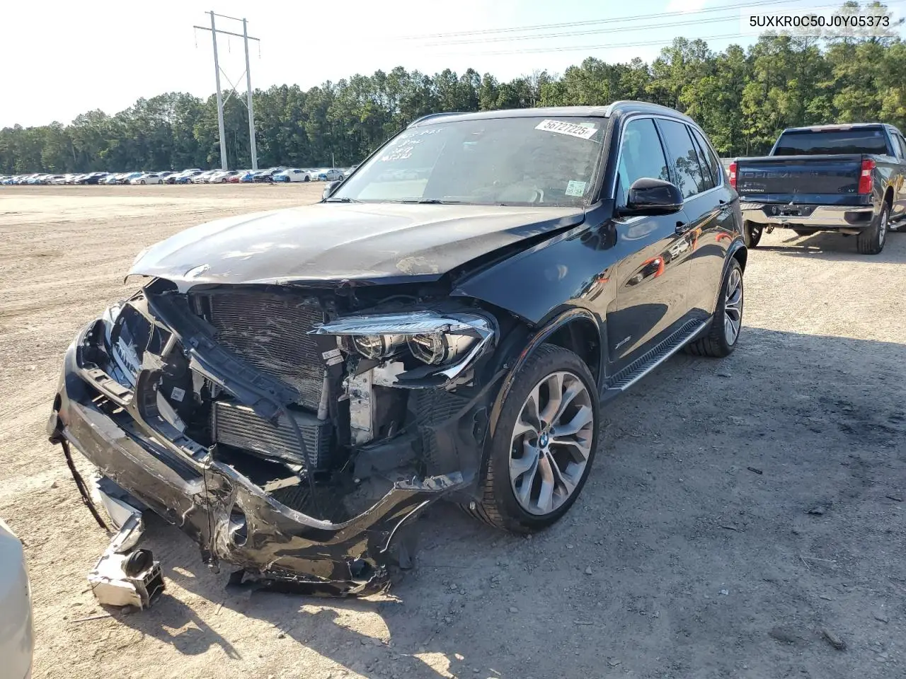 2018 BMW X5 xDrive35I VIN: 5UXKR0C50J0Y05373 Lot: 56727225
