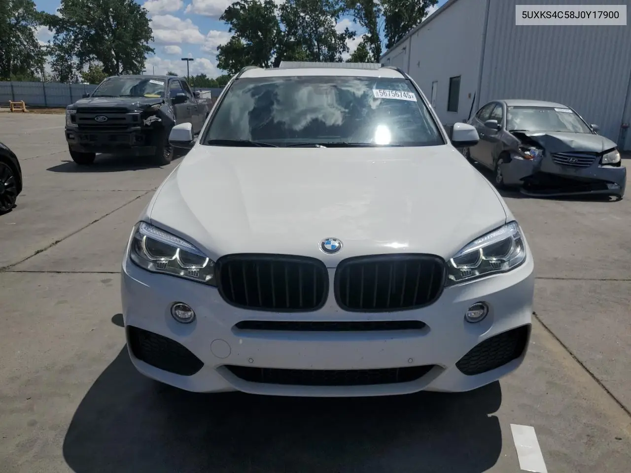2018 BMW X5 xDrive35D VIN: 5UXKS4C58J0Y17900 Lot: 56756745