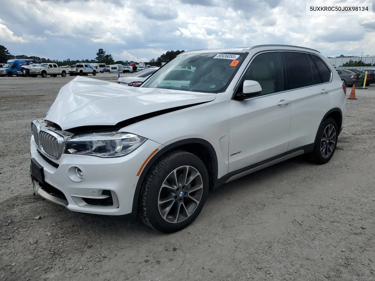 2018 BMW X5 xDrive35I VIN: 5UXKR0C50J0X98134 Lot: 56936055