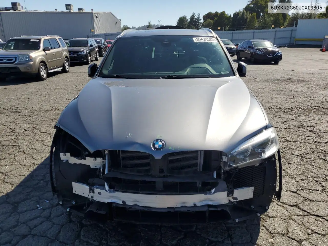 2018 BMW X5 Sdrive35I VIN: 5UXKR2C50J0X09805 Lot: 63424585