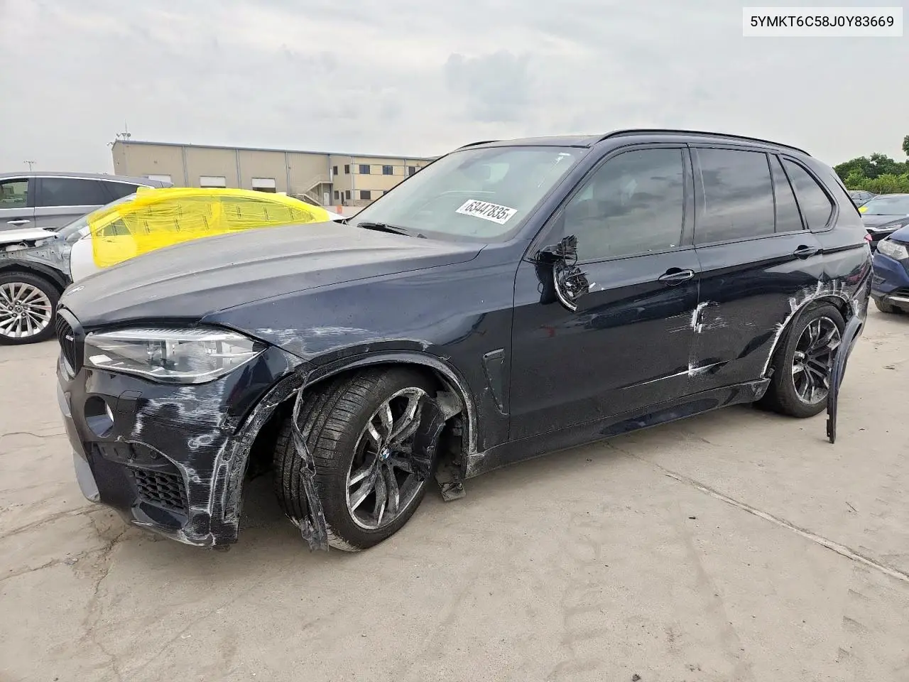 2018 BMW X5 M VIN: 5YMKT6C58J0Y83669 Lot: 63447835
