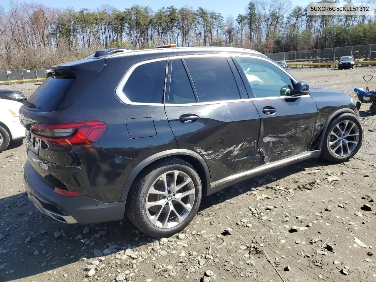 2019 BMW X5 xDrive40I VIN: 5UXCR6C50KLL51312 Lot: 49631235
