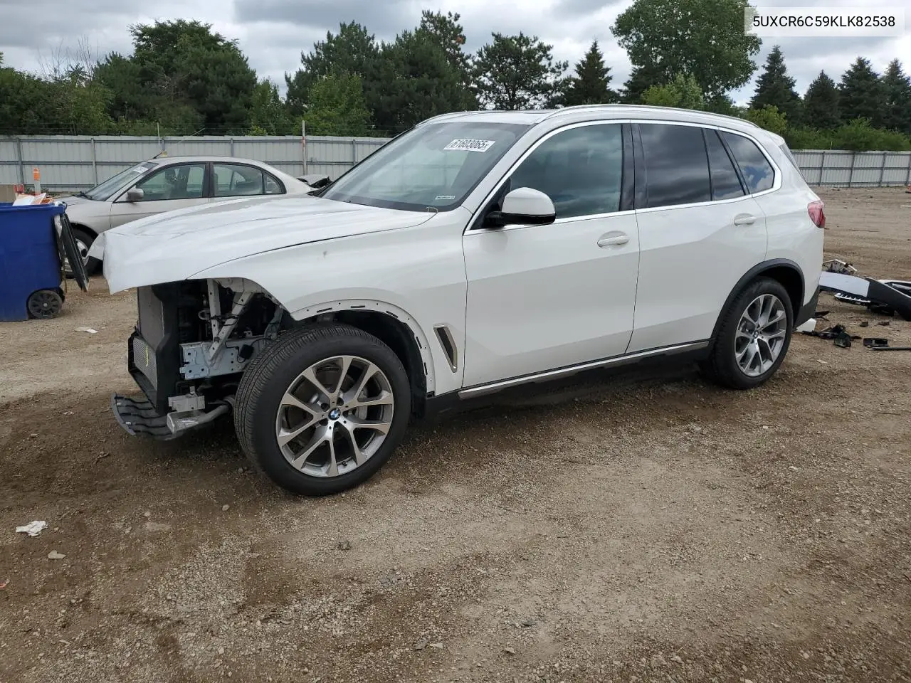 2019 BMW X5 xDrive40I VIN: 5UXCR6C59KLK82538 Lot: 61603065