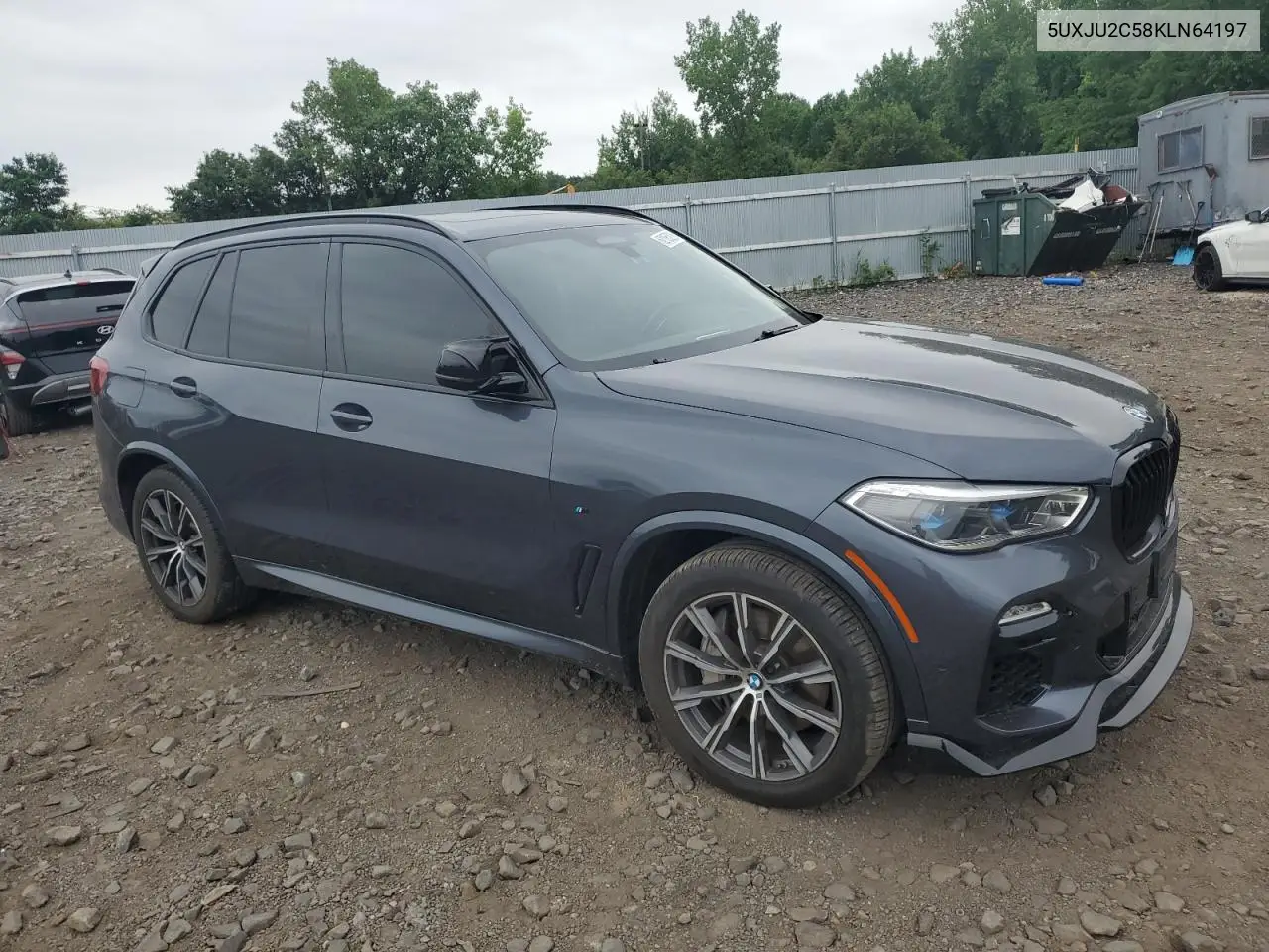 2019 BMW X5 xDrive50I VIN: 5UXJU2C58KLN64197 Lot: 62185295