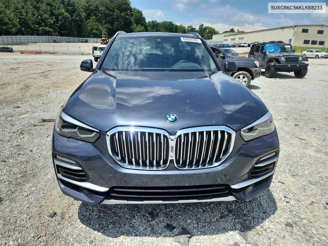 2019 BMW X5 xDrive40I VIN: 5UXCR6C56KLK88233 Lot: 62884395
