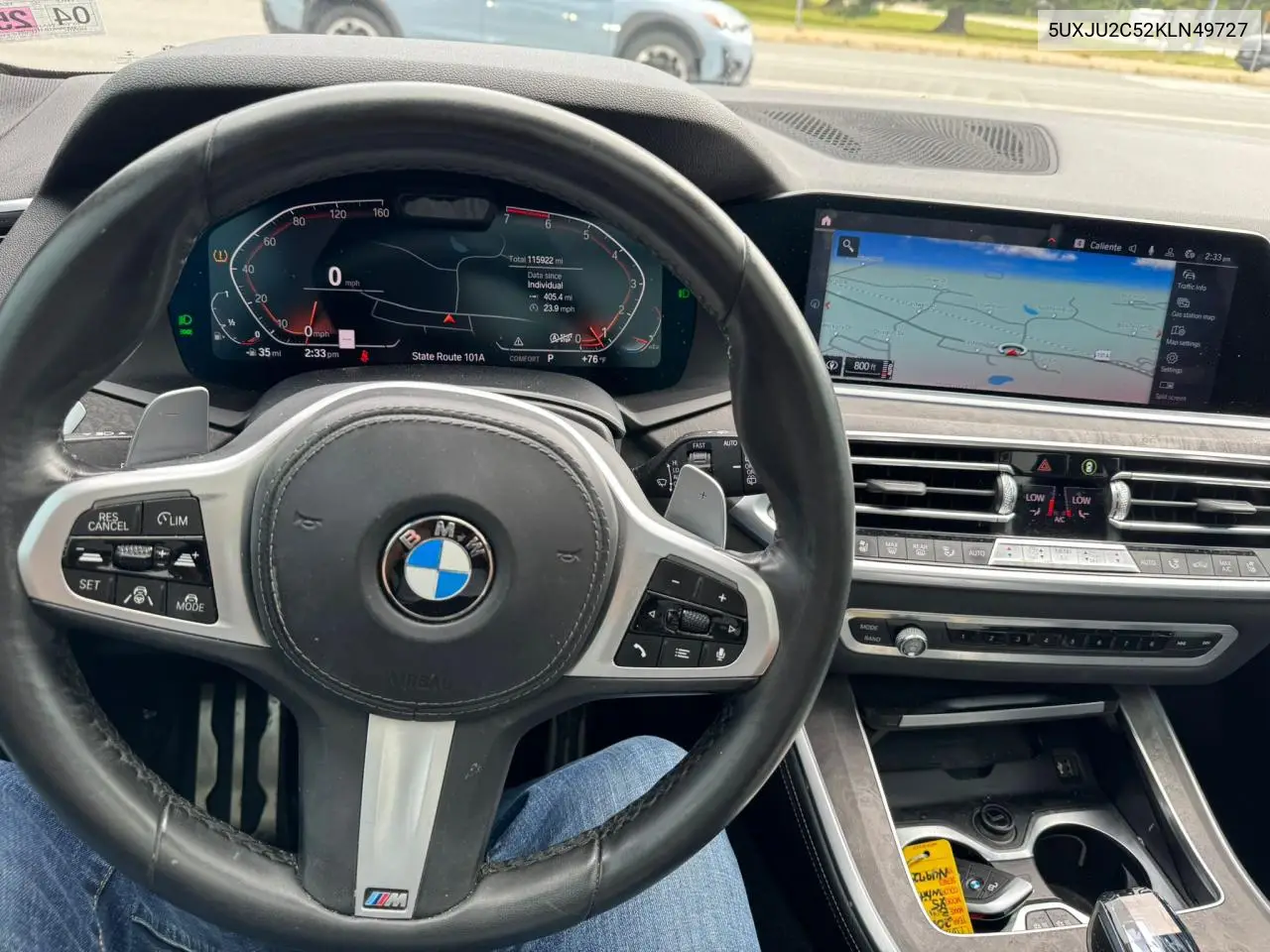 2019 BMW X5 xDrive50I VIN: 5UXJU2C52KLN49727 Lot: 63205675