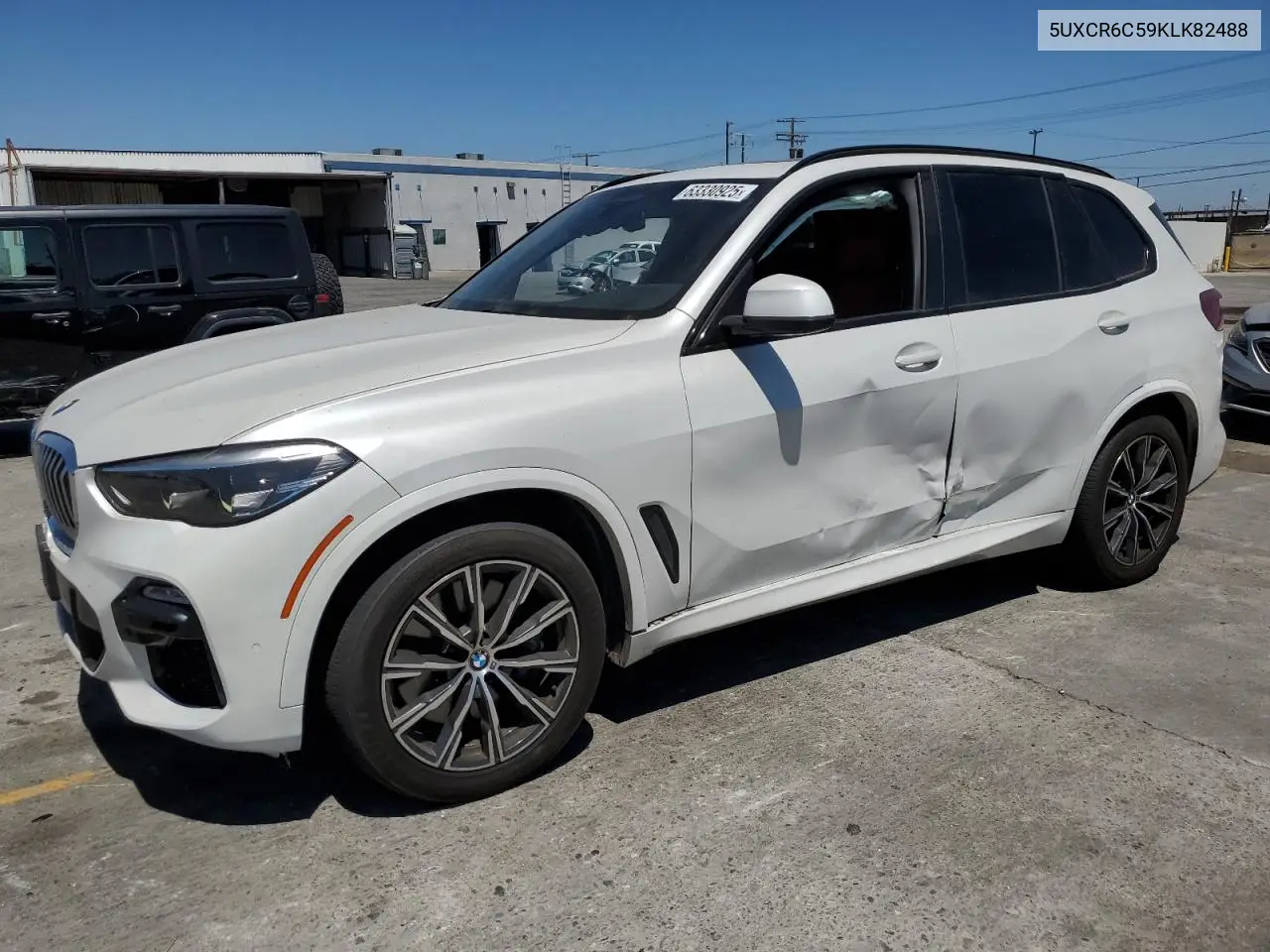 2019 BMW X5 xDrive40I VIN: 5UXCR6C59KLK82488 Lot: 63330925
