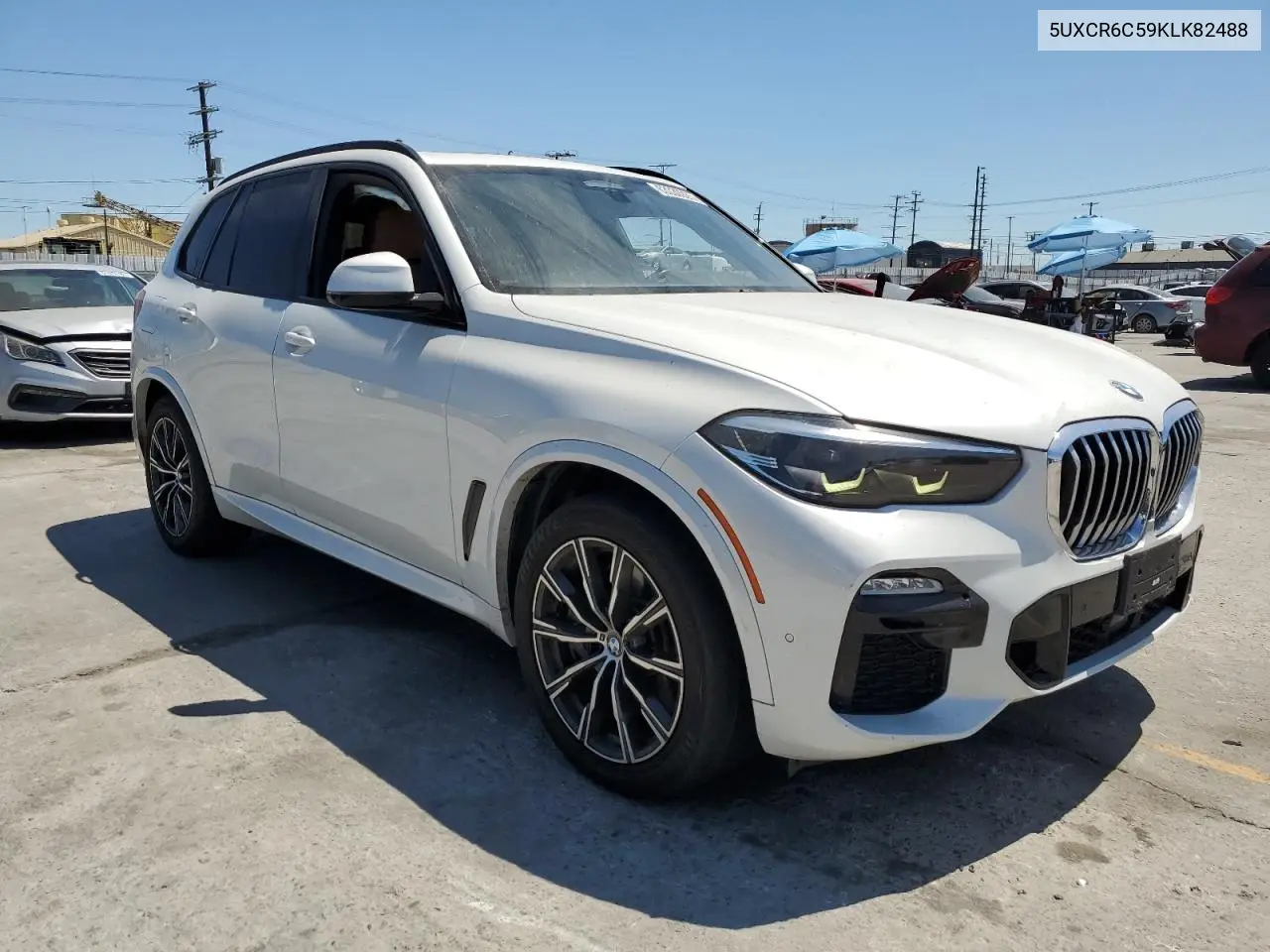 2019 BMW X5 xDrive40I VIN: 5UXCR6C59KLK82488 Lot: 63330925