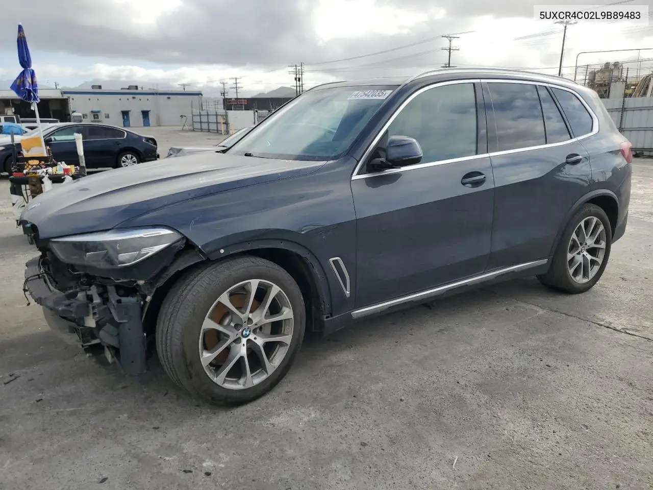 2020 BMW X5 Sdrive 40I VIN: 5UXCR4C02L9B89483 Lot: 47542035