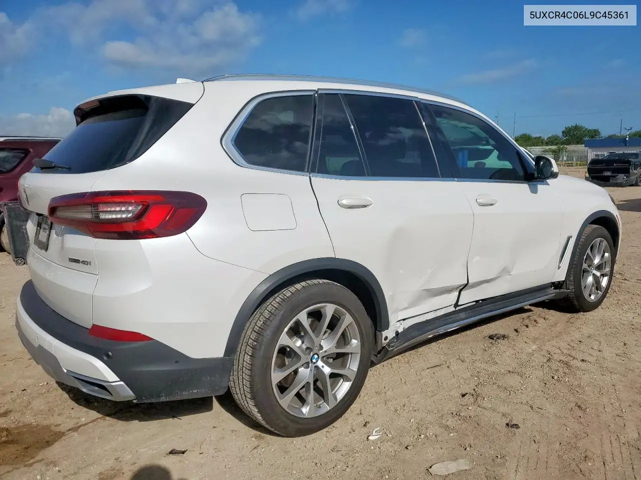 2020 BMW X5 Sdrive 40I VIN: 5UXCR4C06L9C45361 Lot: 62237885