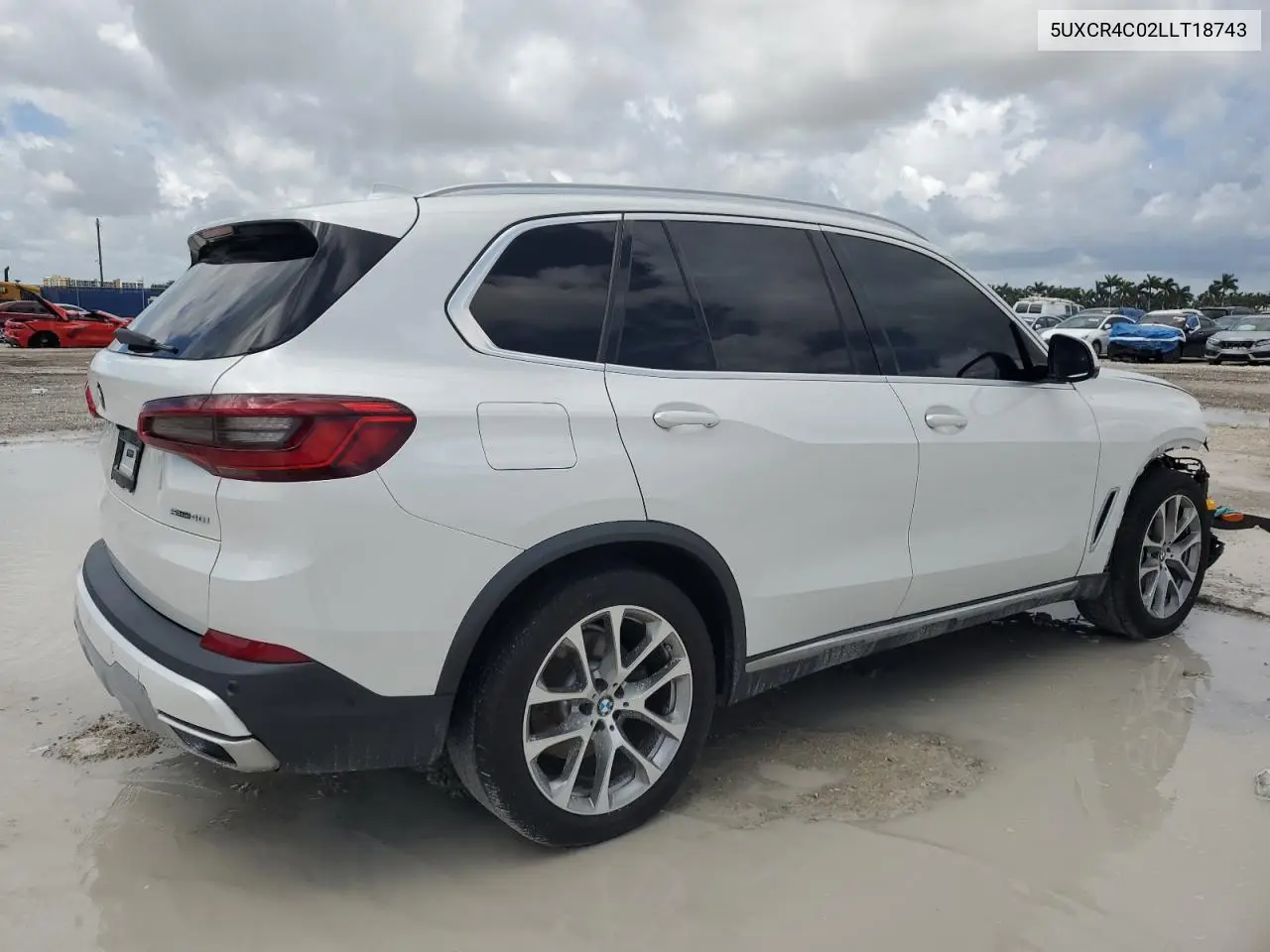 2020 BMW X5 Sdrive 40I VIN: 5UXCR4C02LLT18743 Lot: 62314685