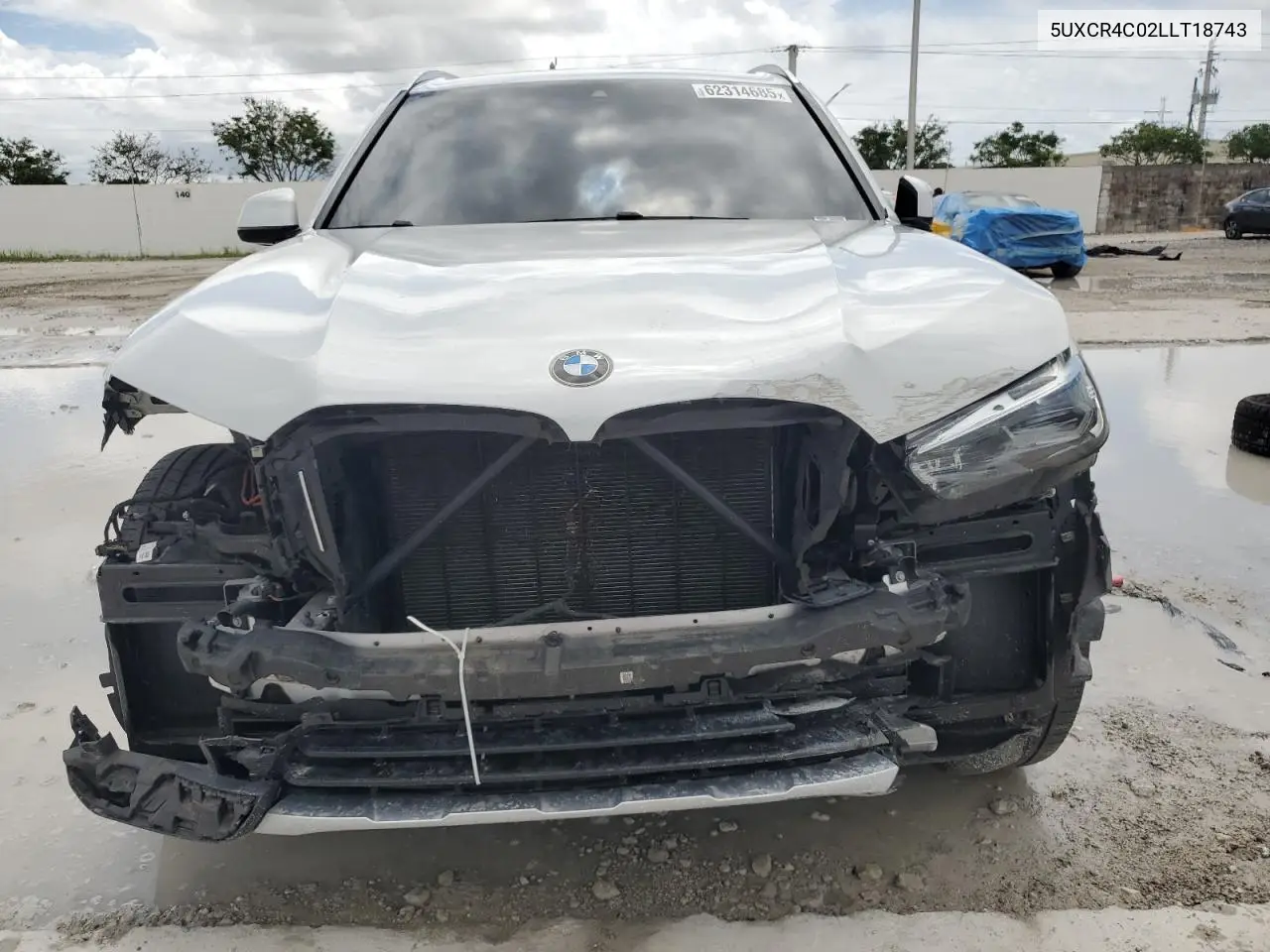 2020 BMW X5 Sdrive 40I VIN: 5UXCR4C02LLT18743 Lot: 62314685