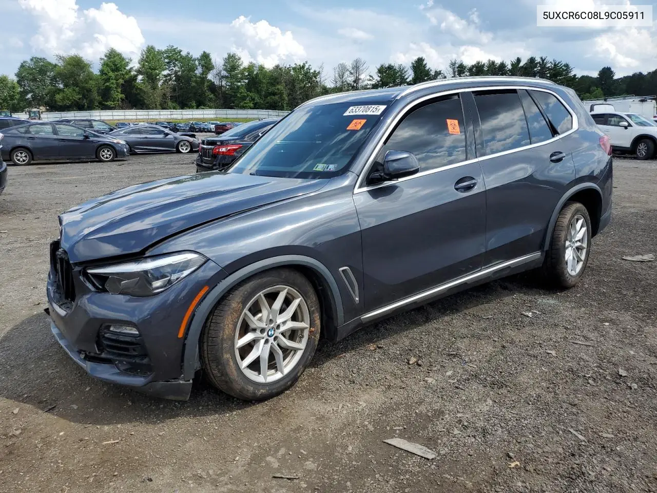 2020 BMW X5 xDrive40I VIN: 5UXCR6C08L9C05911 Lot: 63370815