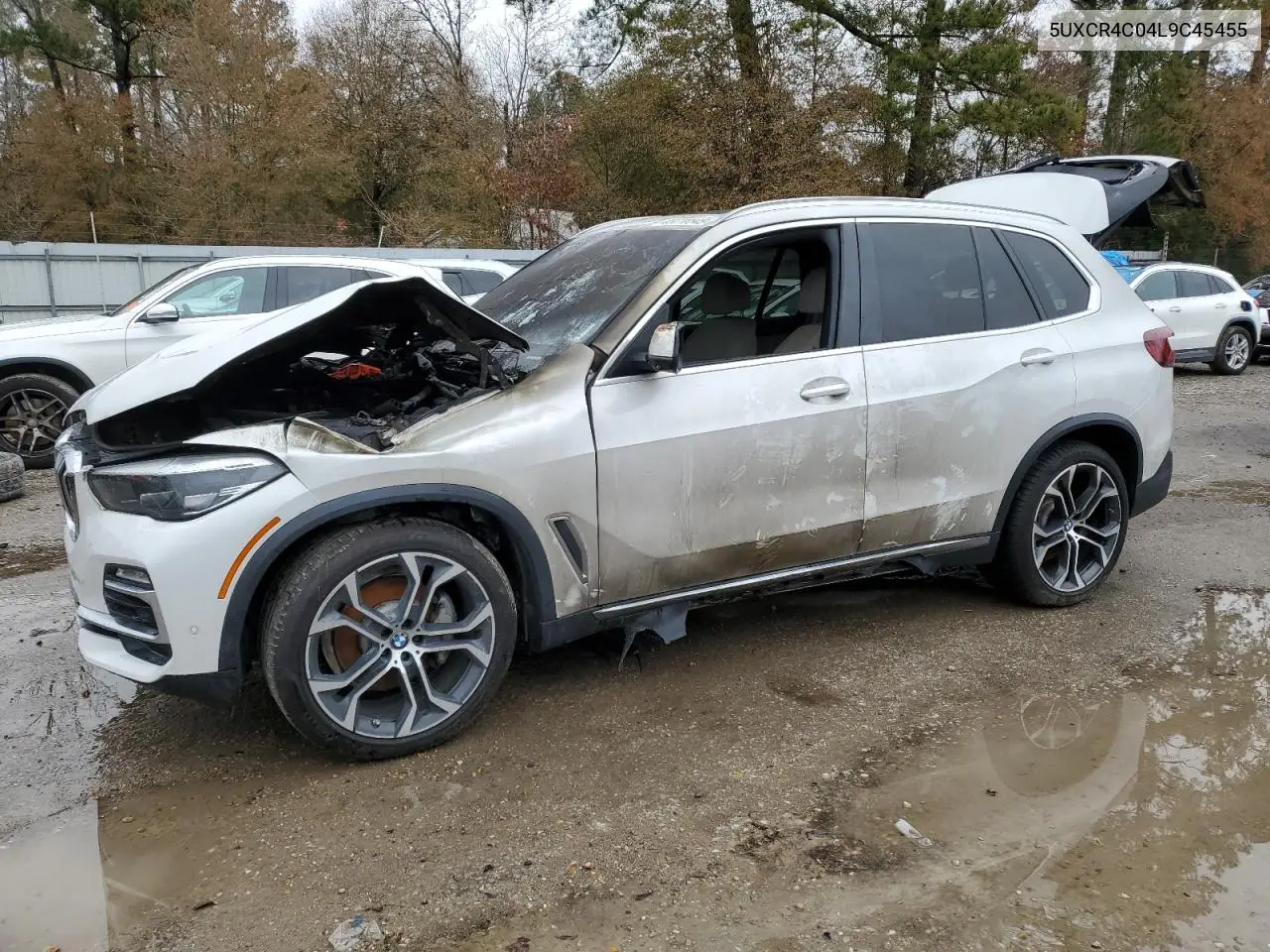 2020 BMW X5 Sdrive 40I VIN: 5UXCR4C04L9C45455 Lot: 89016545