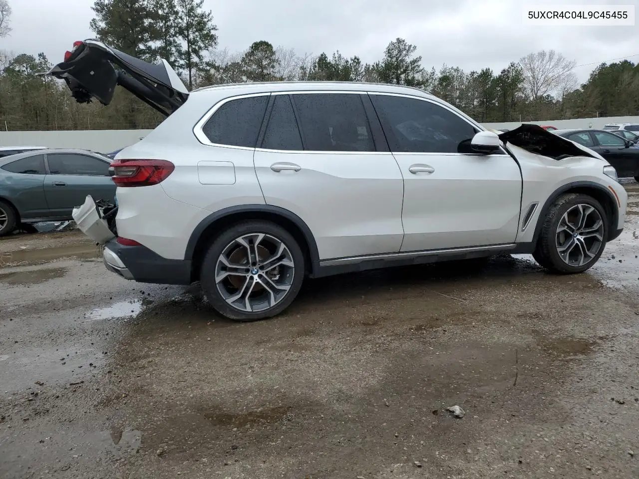 2020 BMW X5 Sdrive 40I VIN: 5UXCR4C04L9C45455 Lot: 89016545