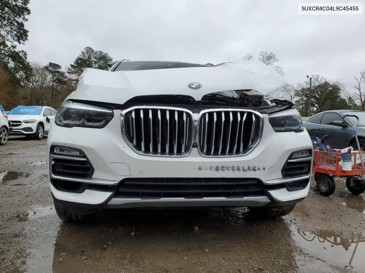 2020 BMW X5 Sdrive 40I VIN: 5UXCR4C04L9C45455 Lot: 89016545