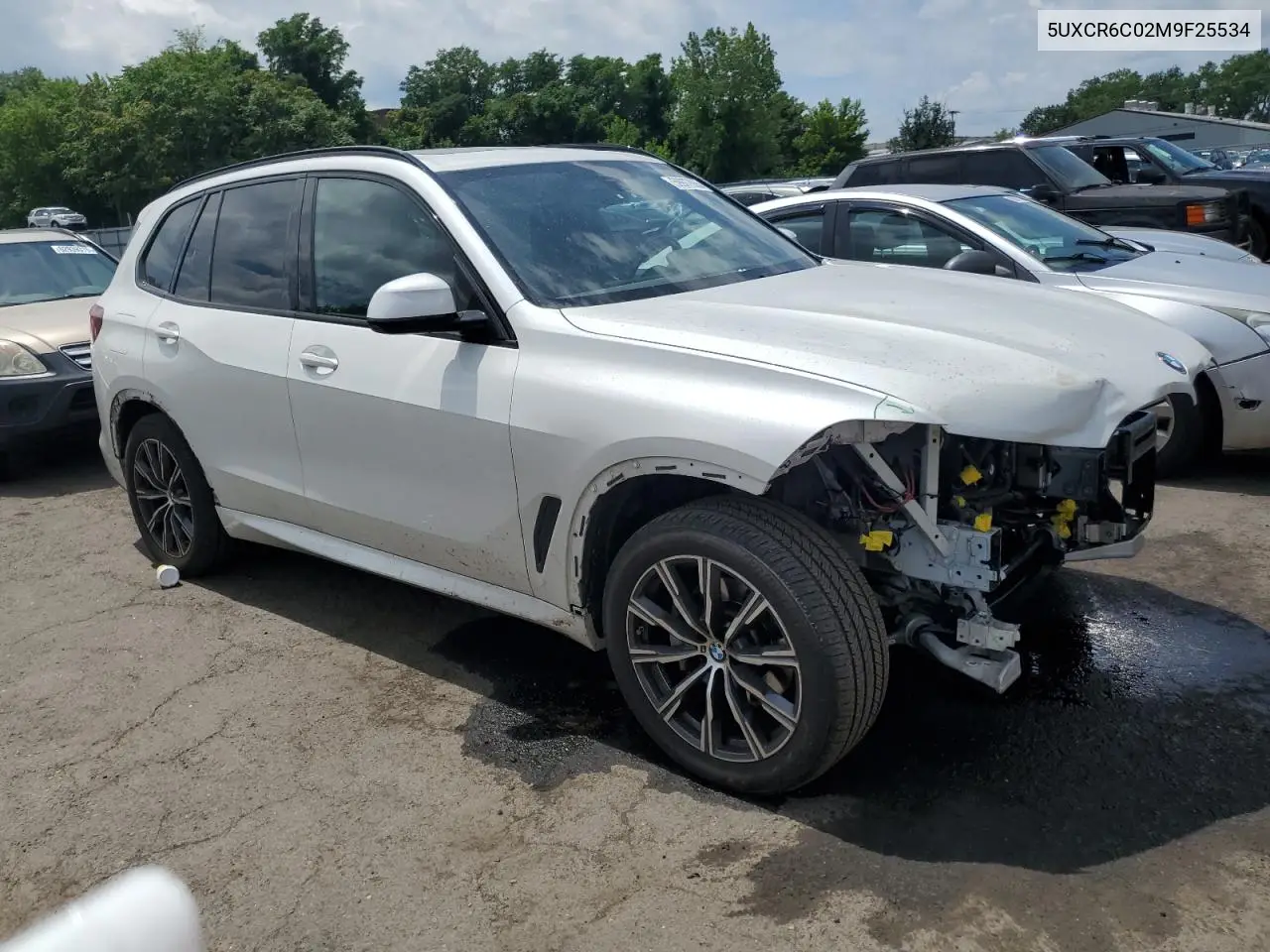 2021 BMW X5 xDrive40I VIN: 5UXCR6C02M9F25534 Lot: 59977665