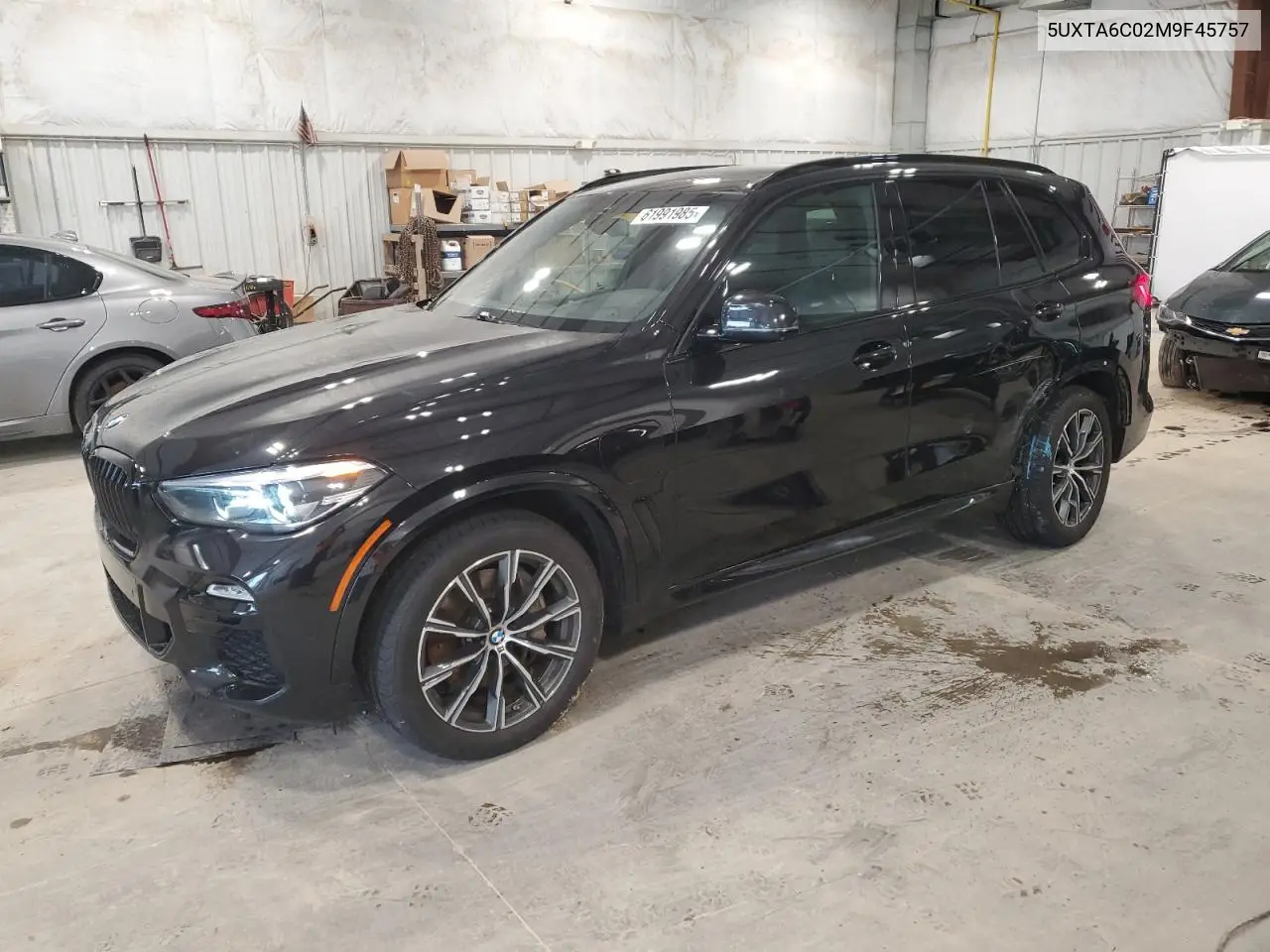 2021 BMW X5 xDrive45E VIN: 5UXTA6C02M9F45757 Lot: 61991985