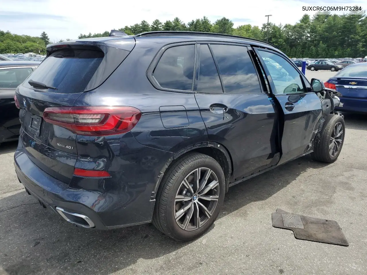 2021 BMW X5 xDrive40I VIN: 5UXCR6C06M9H73284 Lot: 62633105