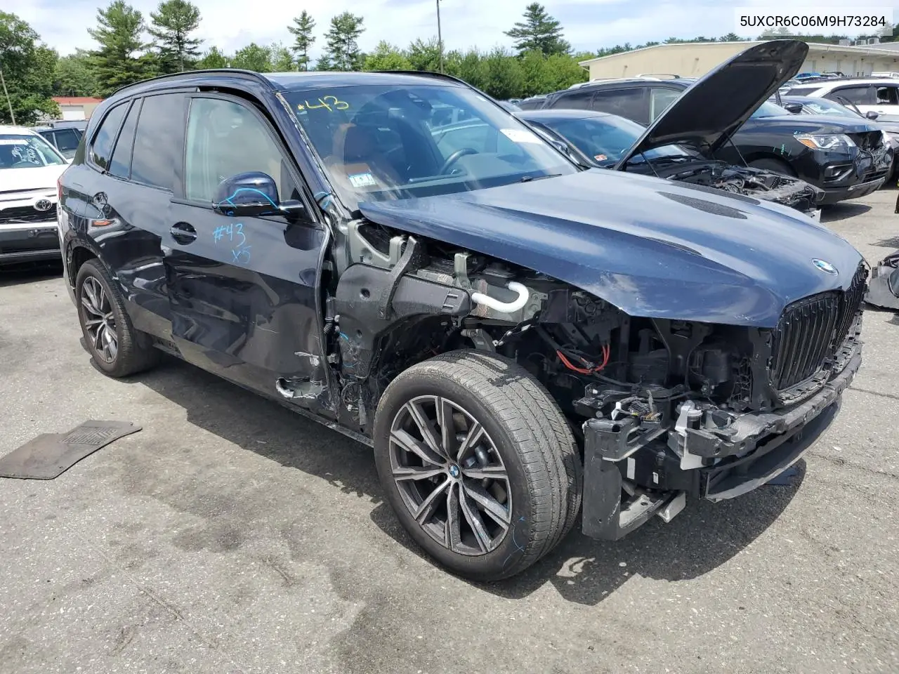 2021 BMW X5 xDrive40I VIN: 5UXCR6C06M9H73284 Lot: 62633105