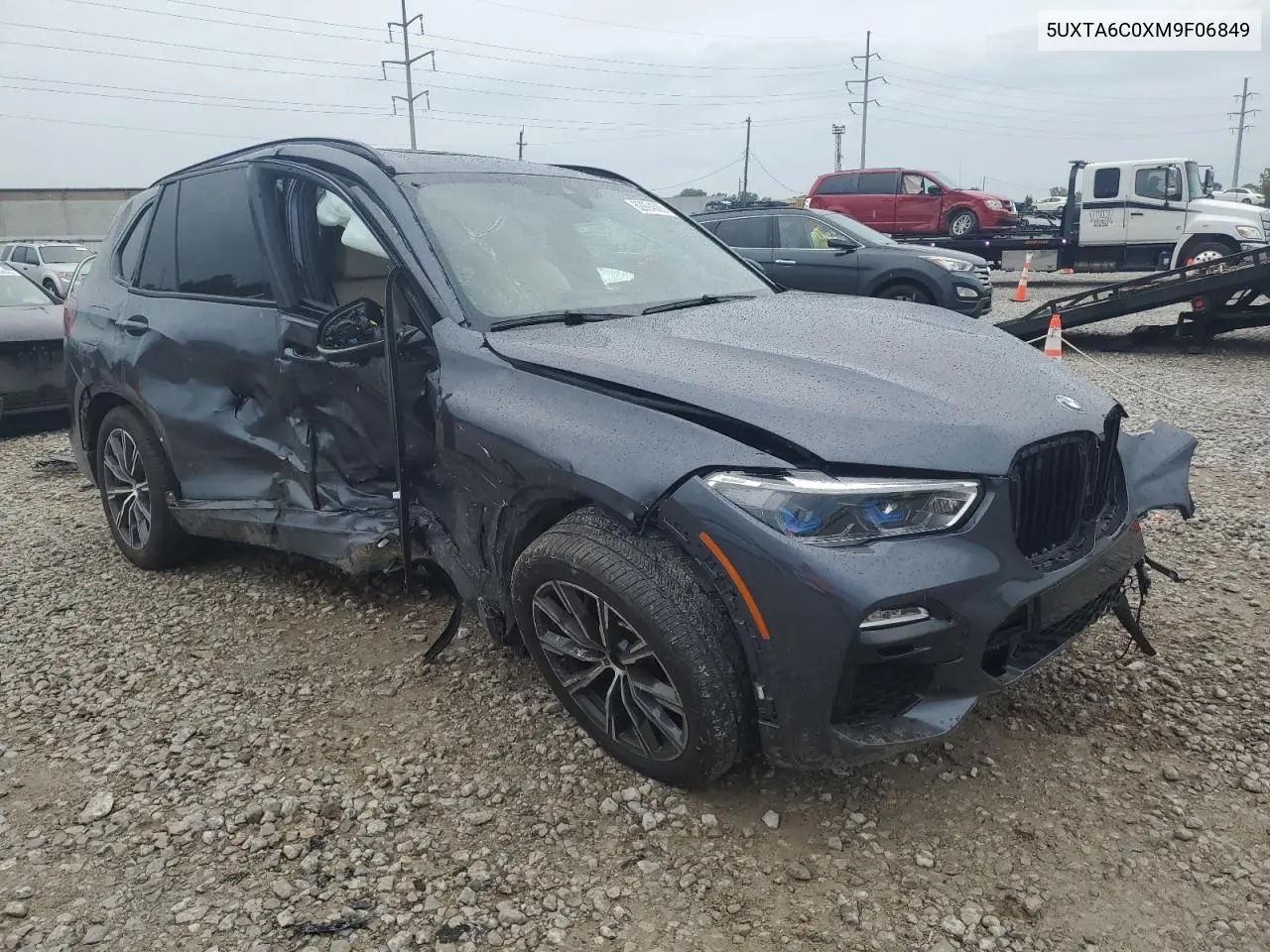 2021 BMW X5 xDrive45E VIN: 5UXTA6C0XM9F06849 Lot: 62994585