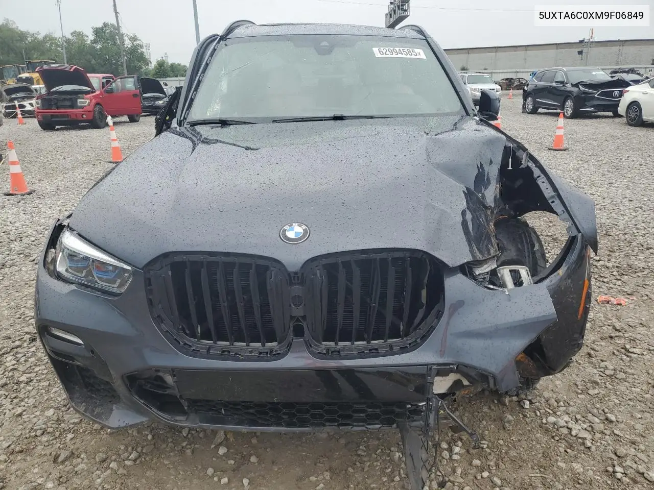 2021 BMW X5 xDrive45E VIN: 5UXTA6C0XM9F06849 Lot: 62994585