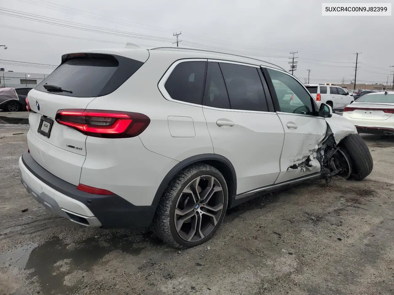 2022 BMW X5 Sdrive 40I VIN: 5UXCR4C00N9J82399 Lot: 43716465