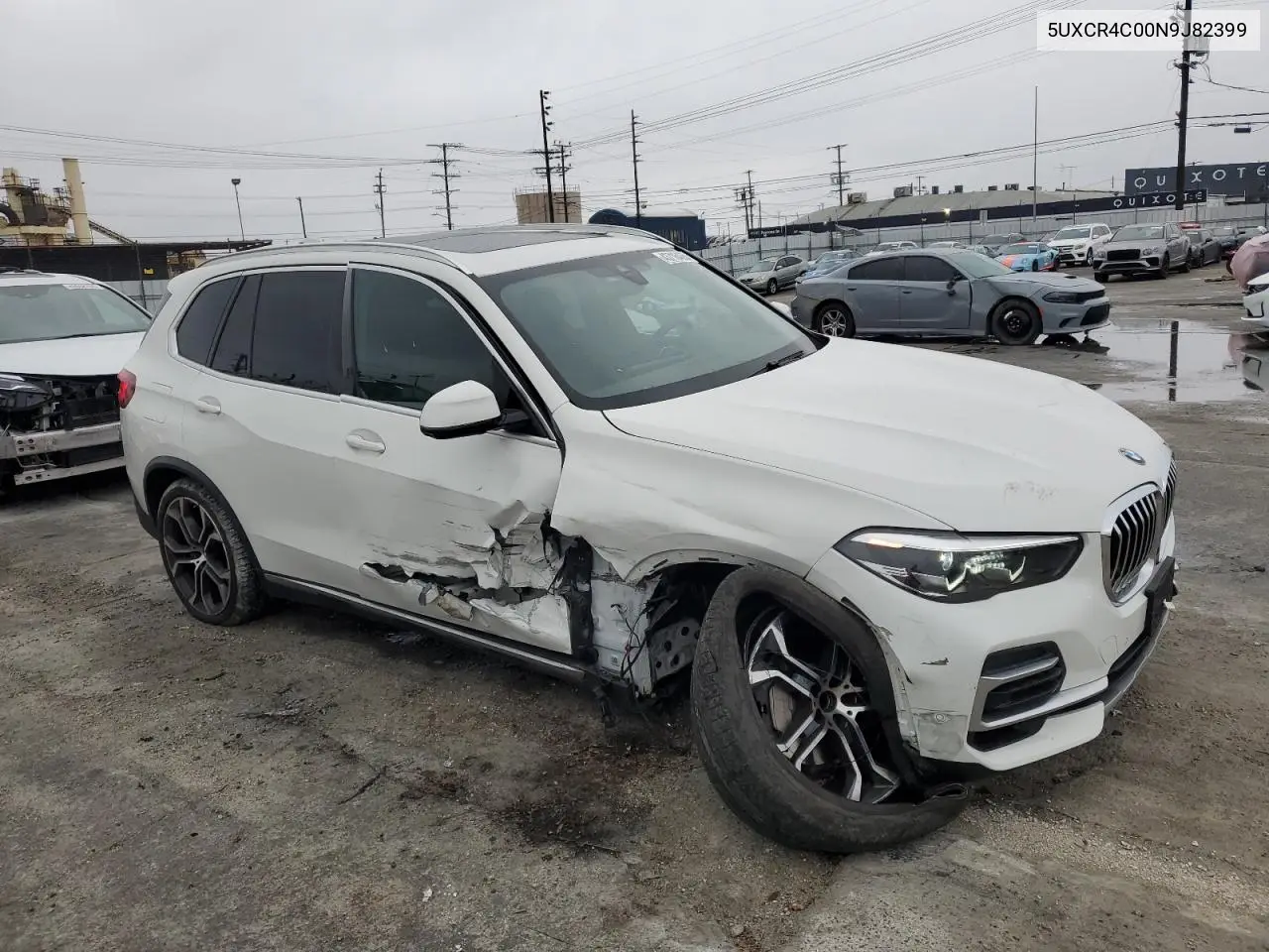 2022 BMW X5 Sdrive 40I VIN: 5UXCR4C00N9J82399 Lot: 43716465
