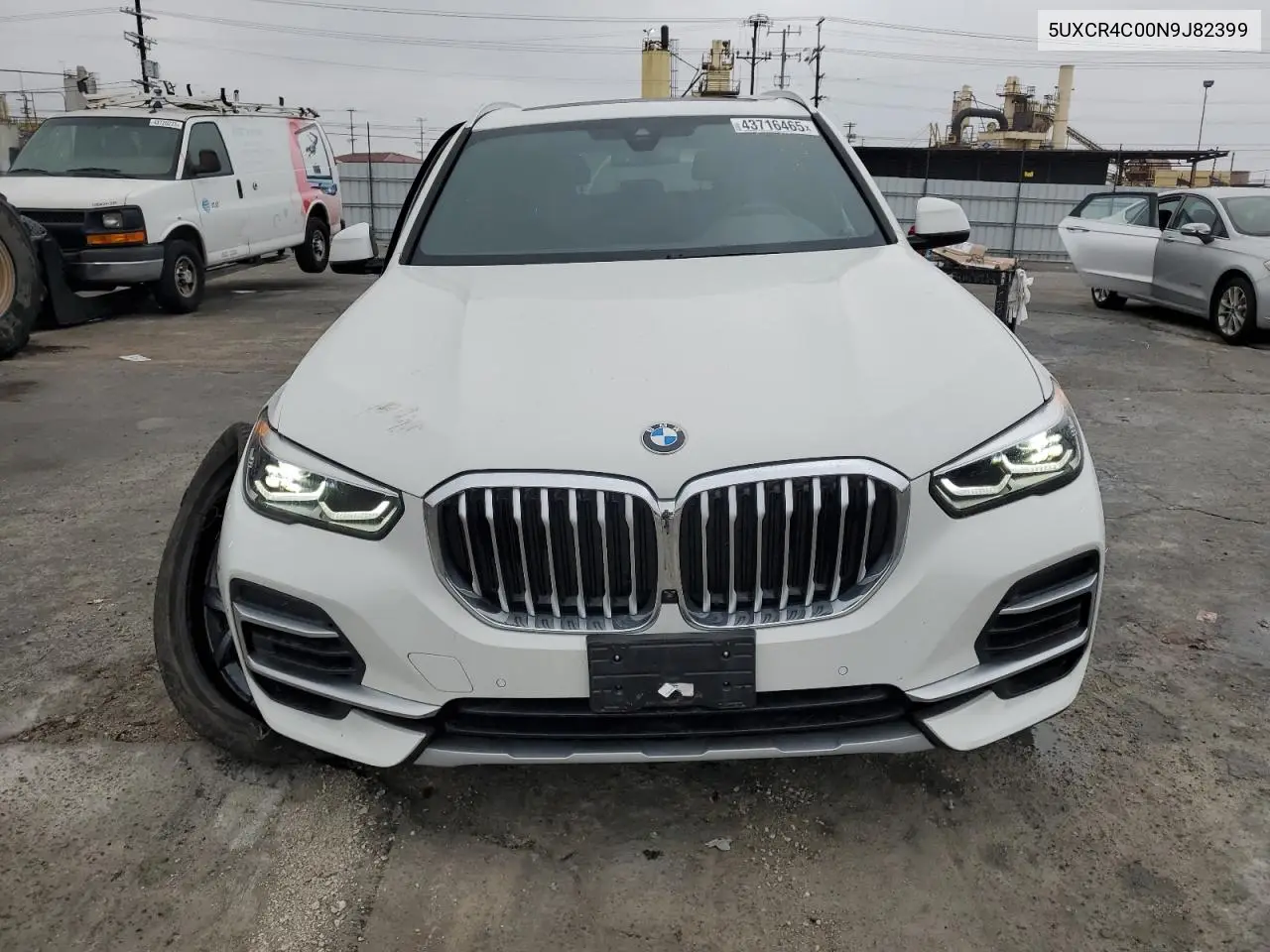 2022 BMW X5 Sdrive 40I VIN: 5UXCR4C00N9J82399 Lot: 43716465