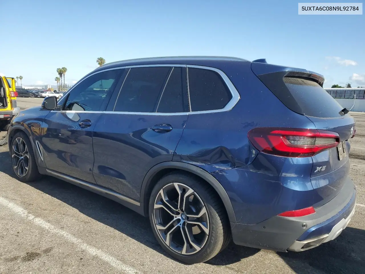 2022 BMW X5 xDrive45E VIN: 5UXTA6C08N9L92784 Lot: 56764245