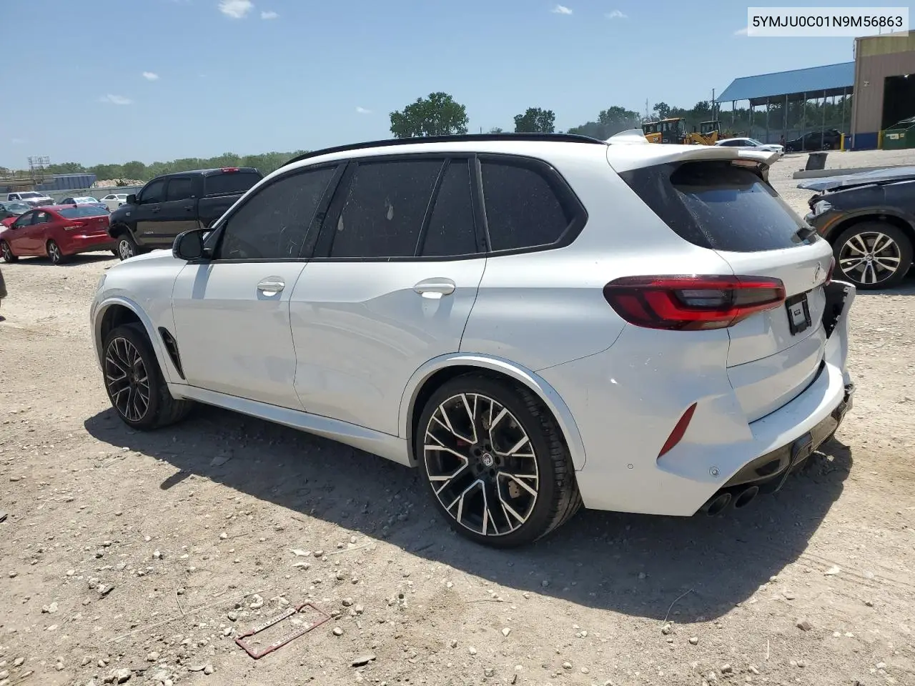 2022 BMW X5 M VIN: 5YMJU0C01N9M56863 Lot: 61859145