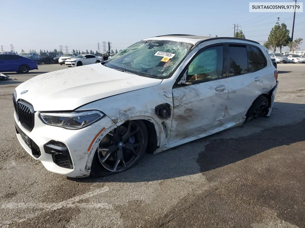 2022 BMW X5 xDrive45E VIN: 5UXTA6C05N9L97179 Lot: 62337965